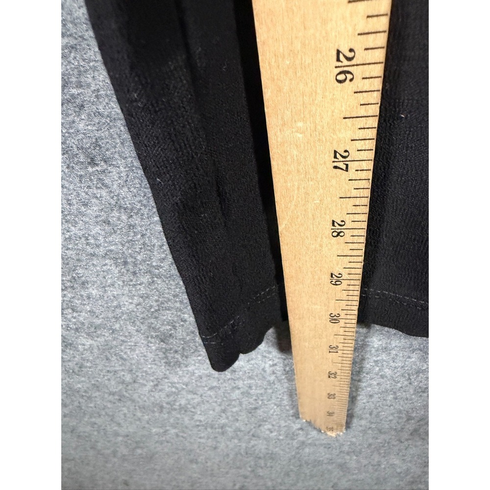 Eileen Fisher Womens Black Stretch Knit Straight Leg Pull On Pants Size S Small - Picture 5 of 7
